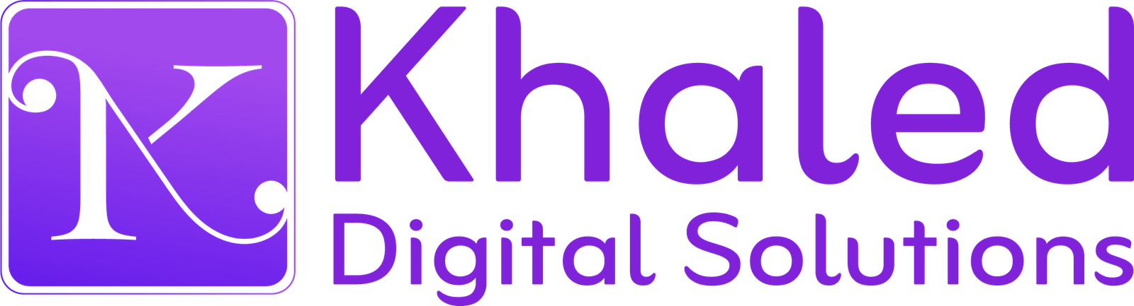 Khaled Digital Solutions Logo